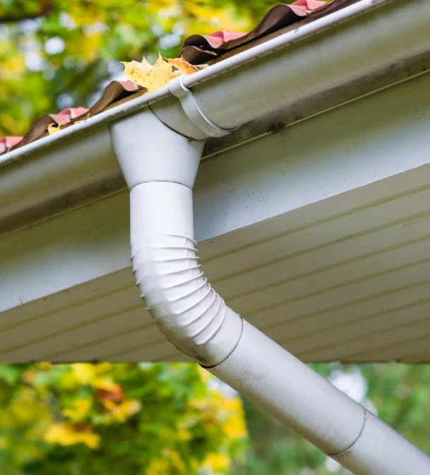 white gutters